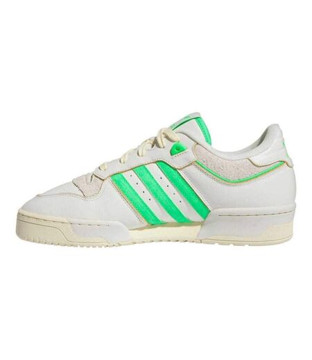 Baskets Rivalry Homme Blanc Vert Fluo Adidas