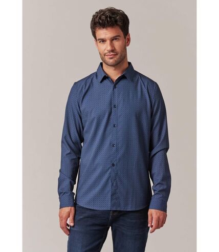 Chemise homme ultra stretch avec micro motif graphique HOLDEN