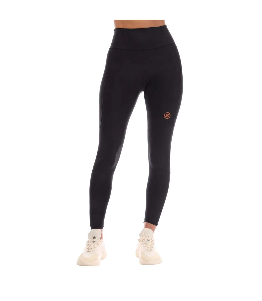 Legging Series-5 Skyscraper Femme Noir Skins-1