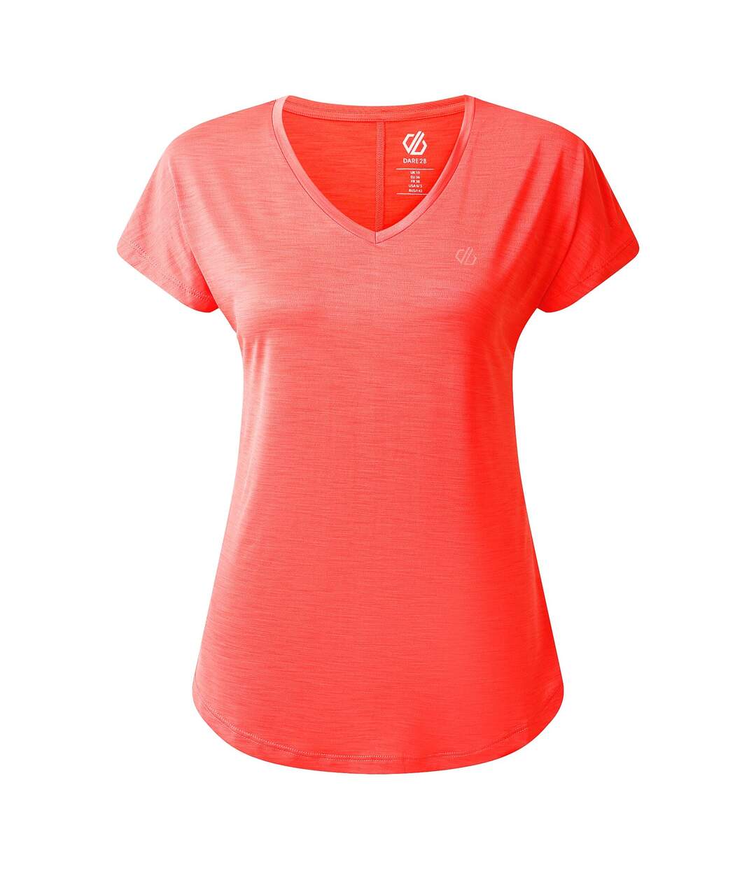 T-shirt de sport femme pêche foncée Dare 2B-1