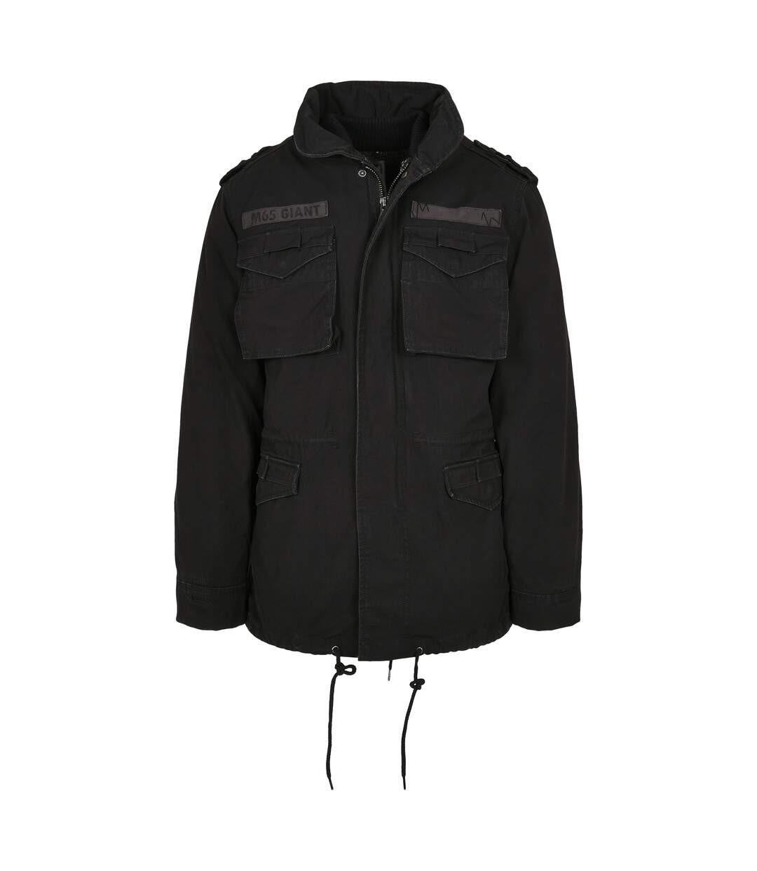 Doudoune Matelassée M-65 Homme Noir Build Your Brand-1