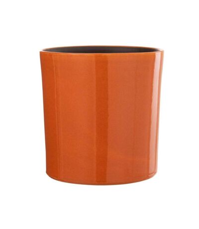 Paris Prix - Cache-pot En Céramique flek 25cm Orange