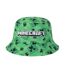 Bob Motif Creeper Vert Imprimé Graphique Minecraft-1