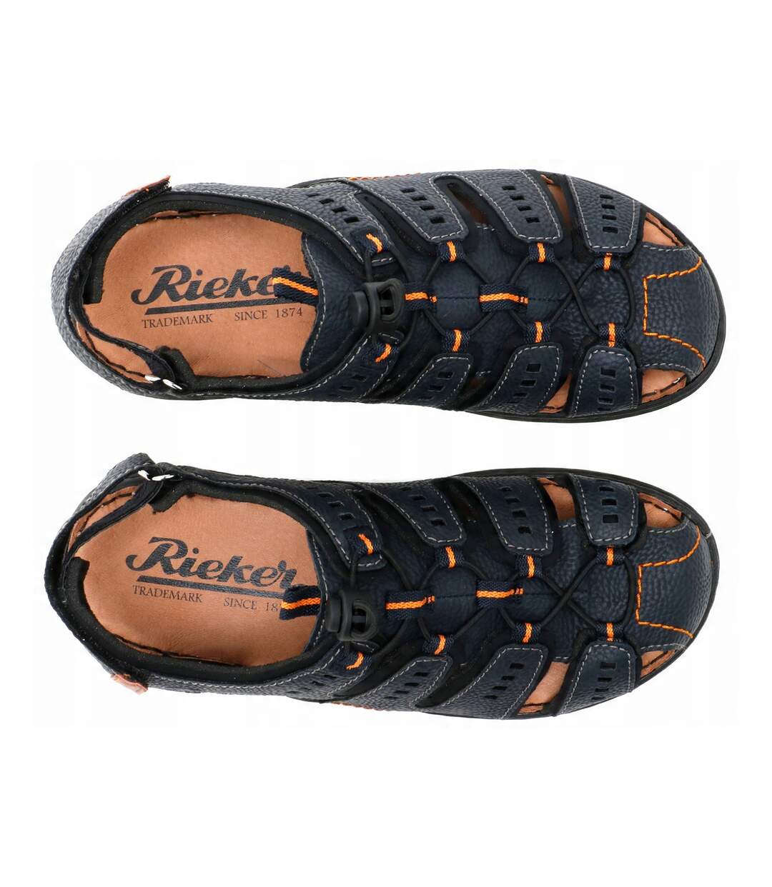 Sandales Homme Bleu Marine Rieker-4