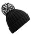 Bonnet hygge adulte noir Beechfield