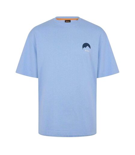 T-shirt Hbo Move Homme Bleu Boss
