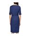 Robe Dirusila Femme Bleu Boss-2