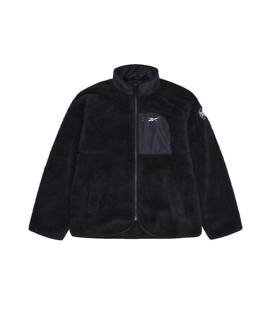 Veste Polaire Double Monkey Femme Noir Reebok-1