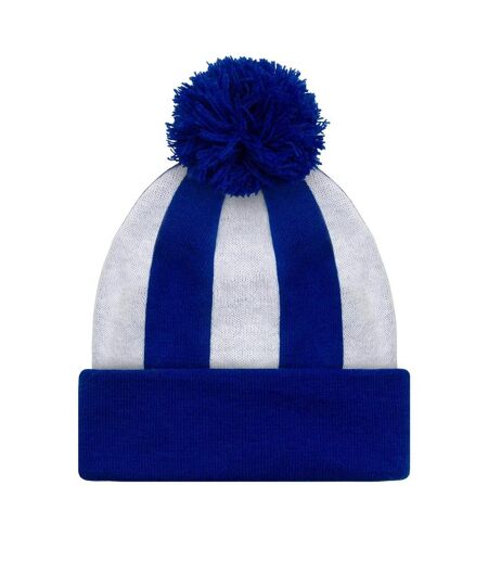 Bonnet Motif/style Rayé Sunderland Bleu Blanc Fan Originals