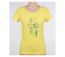 Tee-shirt Mayflower Dojo1 en coton jaune : l'éclat de la nature et son motif Herbier-3