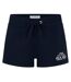 Womens/ladies Logo Sweat Shorts Navy Jack Wills-1