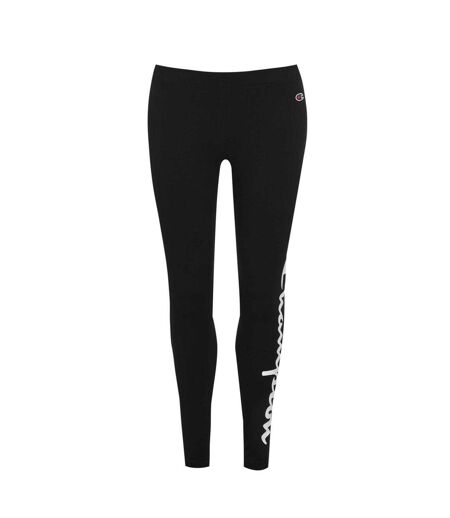Legging Motif/style Texte Femme Noir Champion