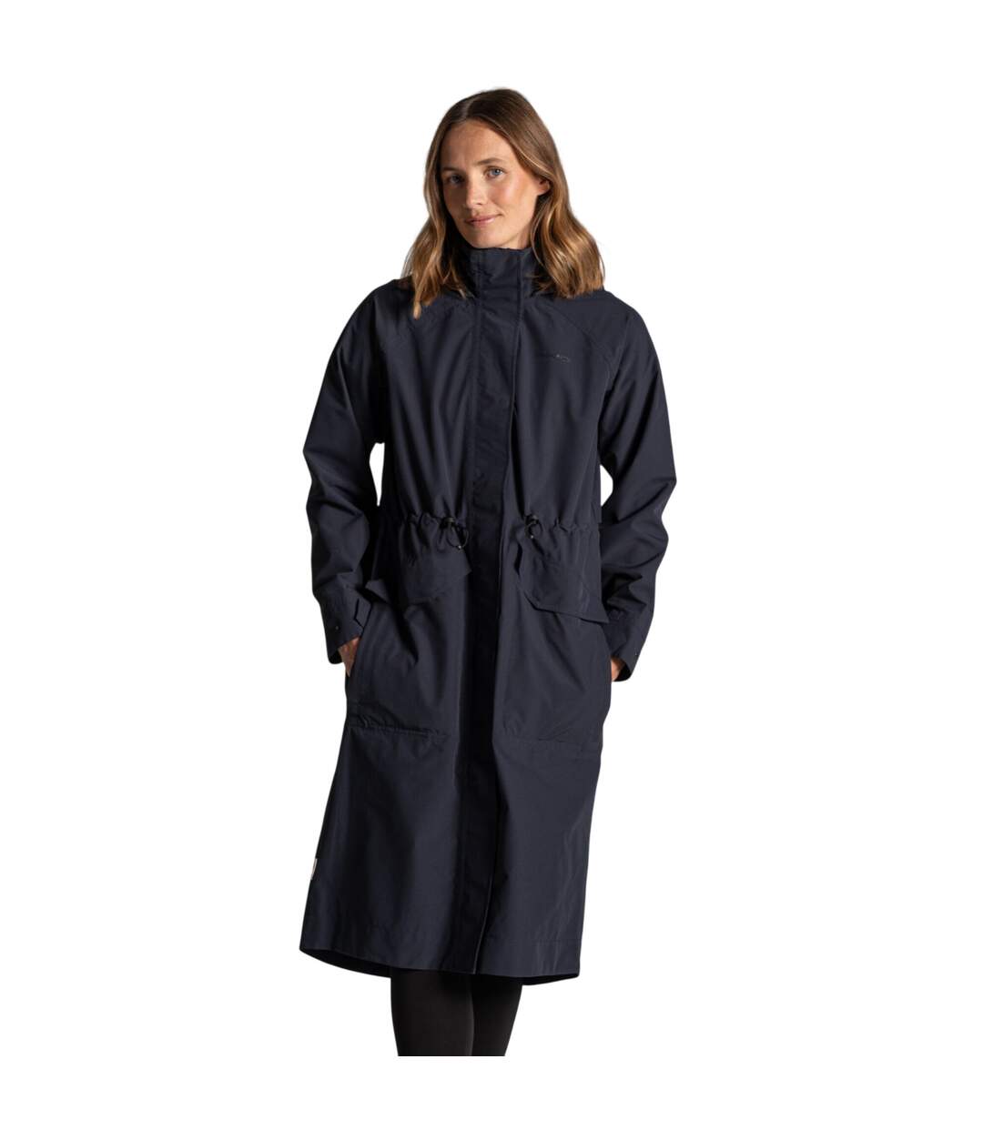 Womens/ladies National Trust Saxifrage Waterproof Jacket Dark Sapphire Craghoppers-4