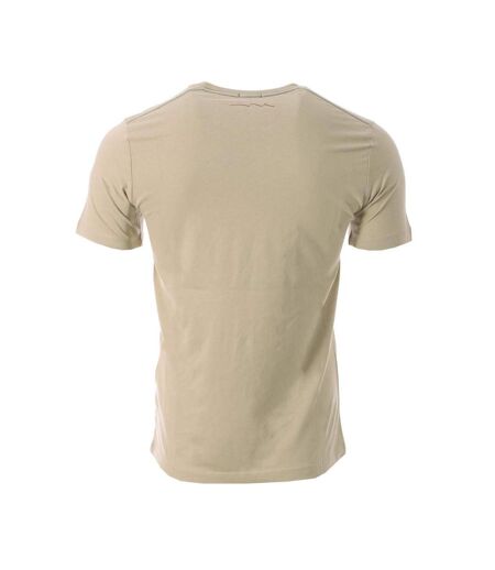 T-shirt Beige Homme Teddy Smith Giant - S