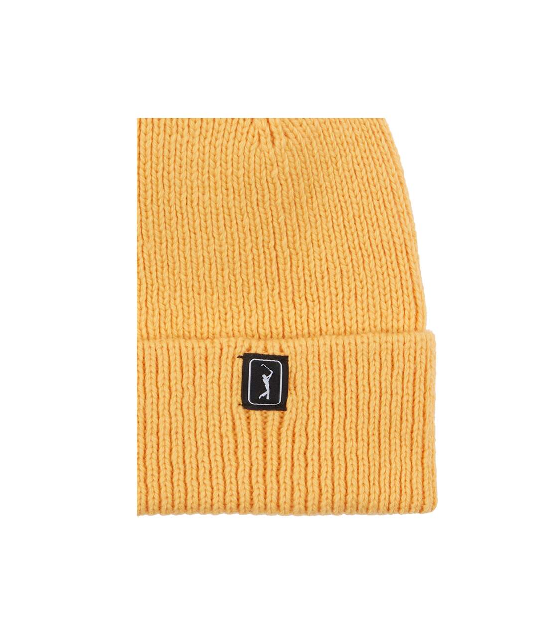 Bonnet homme jaune ambre PGA Tour-3