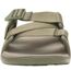 Womens/ladies Chillos Flatform Sliders Fossil Chaco-4