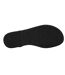 Womens/ladies Kira Flat Sandals Black Toms-3