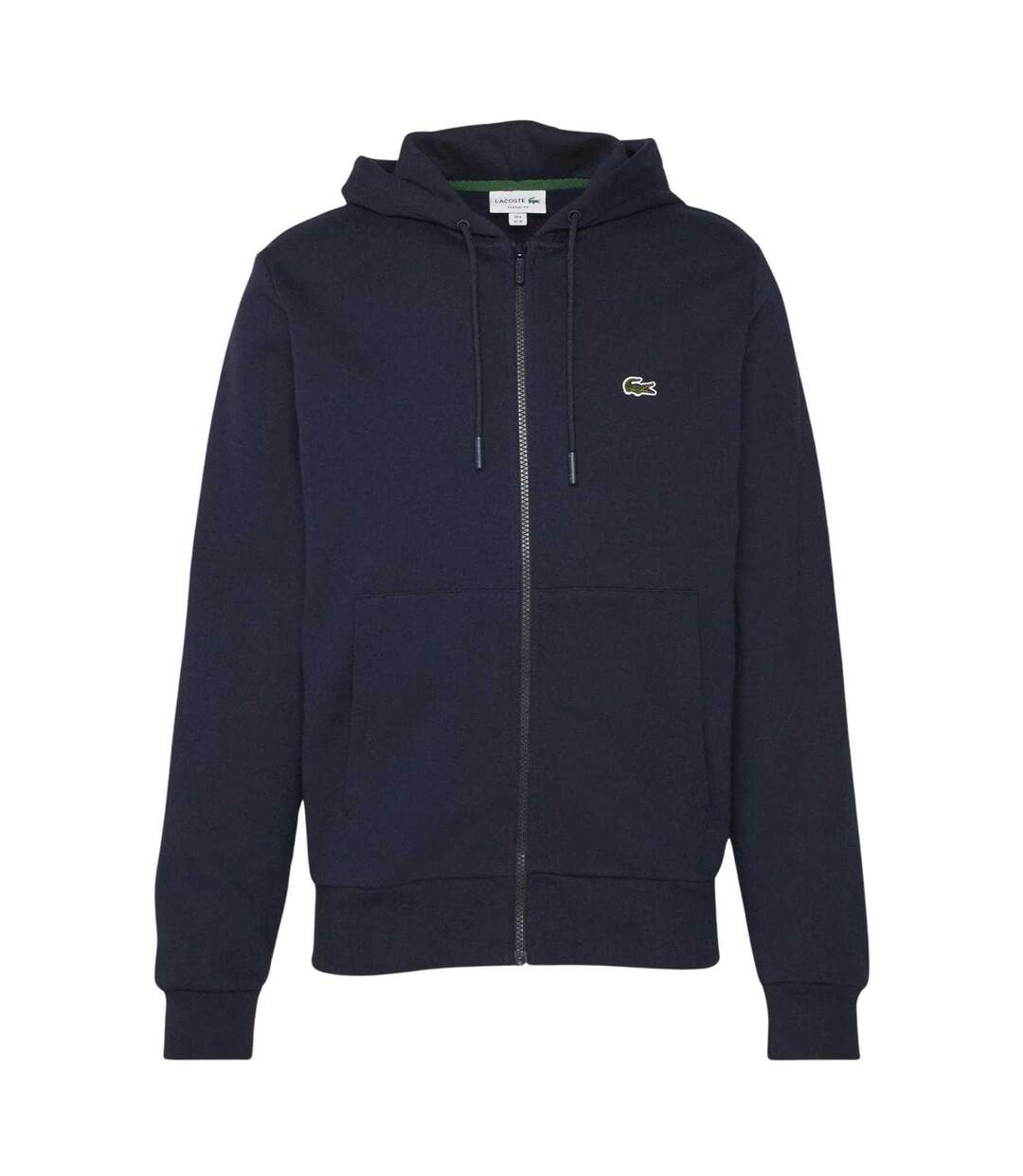 Veste À Capuche Motif/style Logo Homme Bleu Marine Lacoste-2