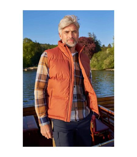 Doudoune Sans Manches Rock Homme Orange Brûlé Mountain Warehouse