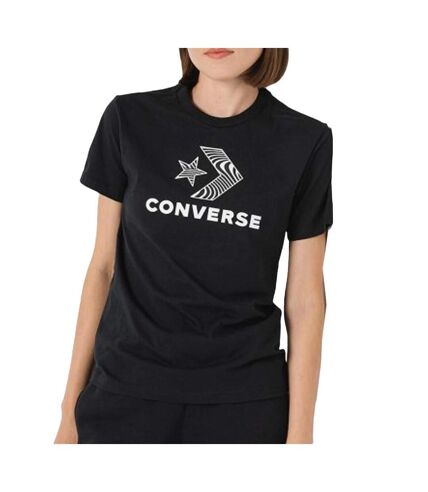 T-shirt Noir Femme Converse 3260 - S