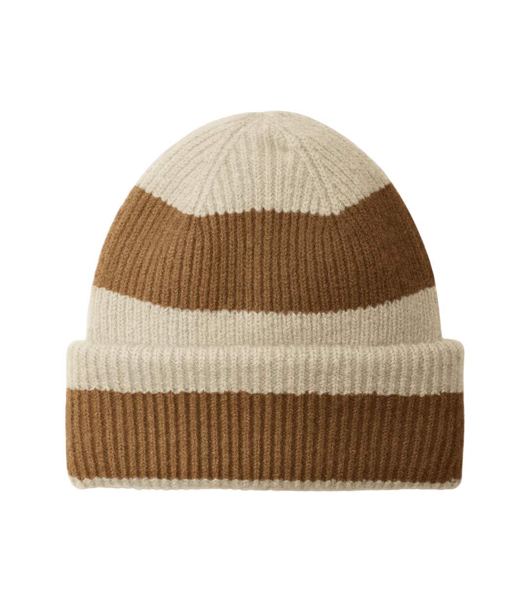 Bonnet adulte beige / marron clair Beechfield-2