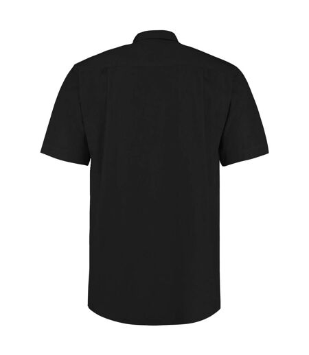 Chemise À Manches Courtes  Workforce Pour Homme Noir Kustom Kit