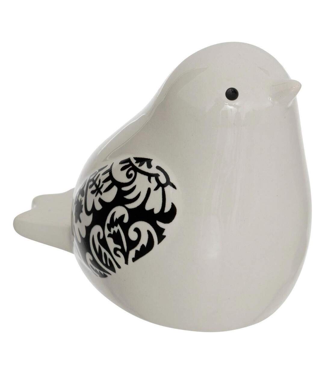 Lot de 2 Statuettes Oiseaux Lumia 11cm Blanc-2