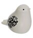 Lot de 2 Statuettes Oiseaux Lumia 11cm Blanc-2