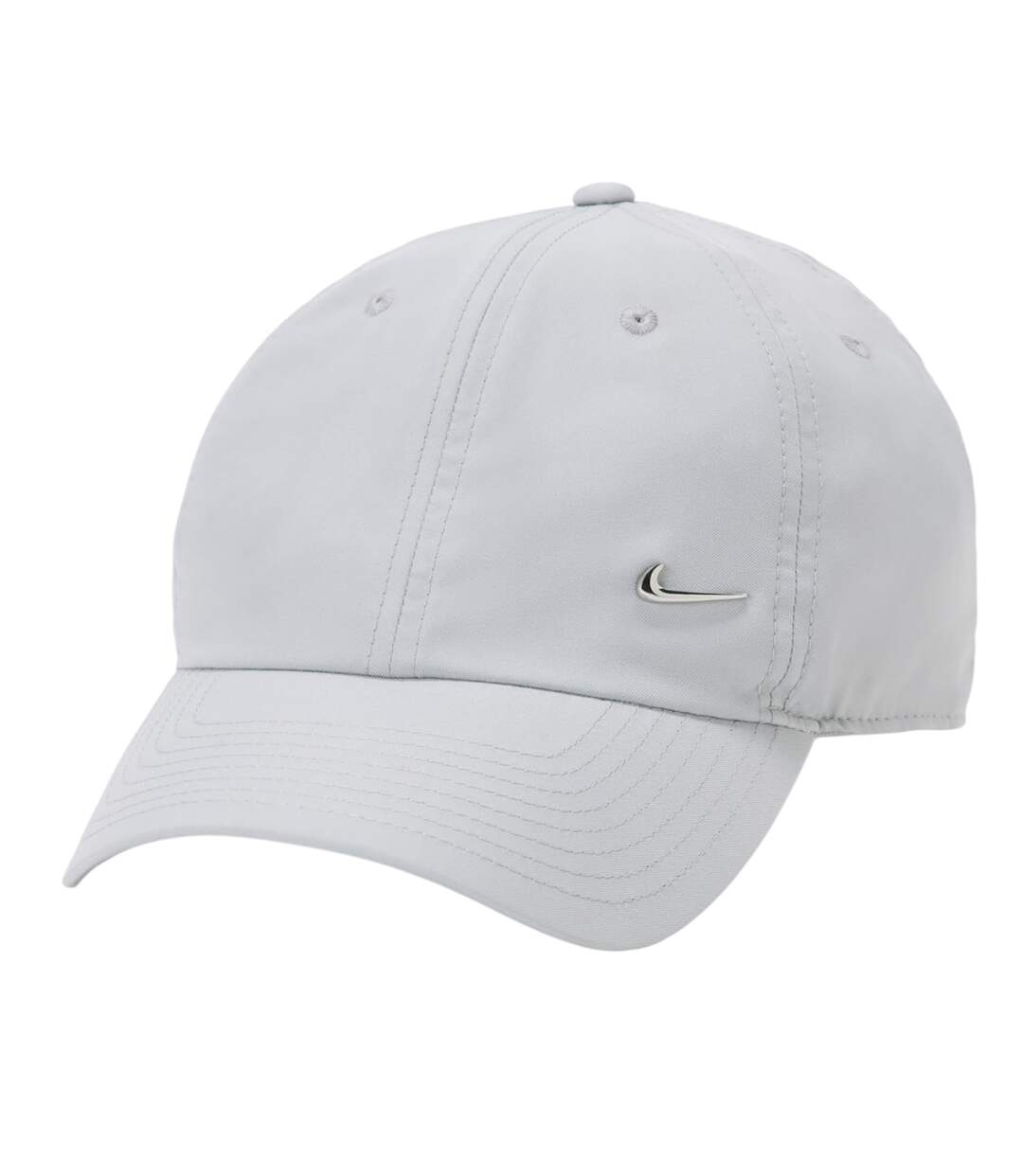 Casquette De Baseball Motif/style Swoosh Métallique Df Club Adulte Gris Nike-1