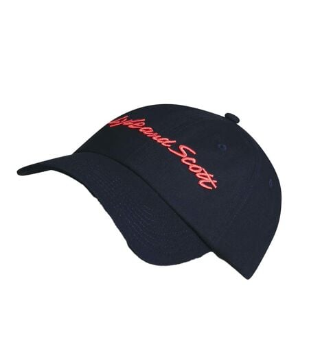 Casquette De Baseball Style Texte Adulte Bleu Marine Lyle & Scott