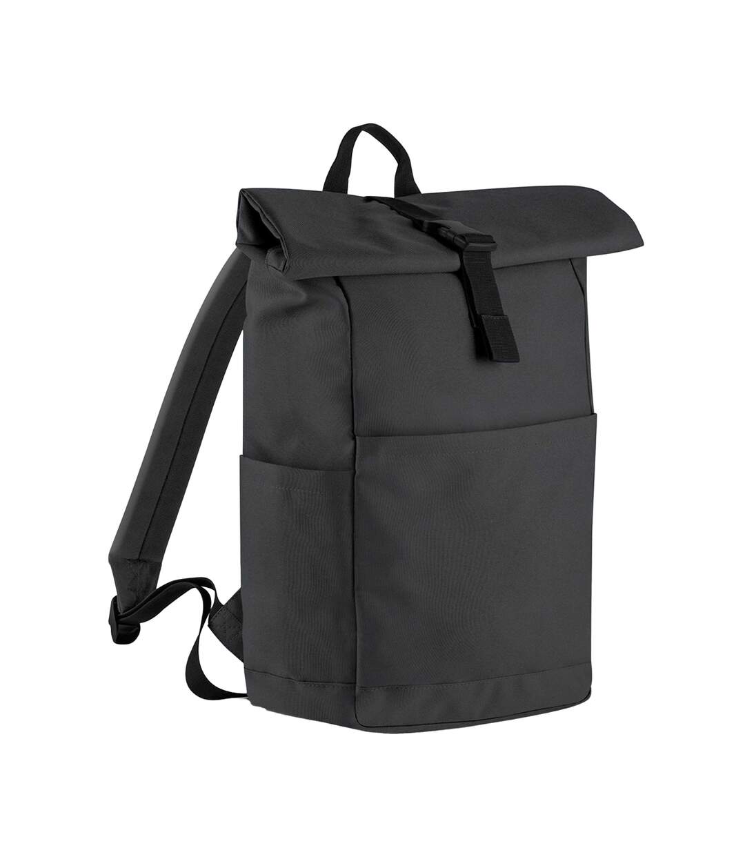 Sac À Dos Motif/style Haut À Rouler Premium Taille Unique Gris Foncé Bagbase-1