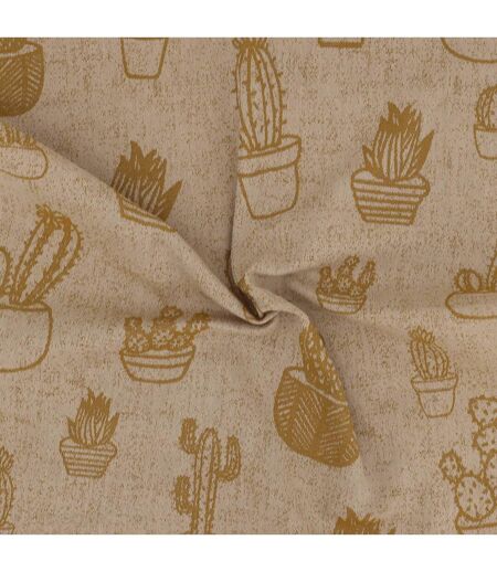 Lot de 2 torchons de cuisine toile coton CACTUS