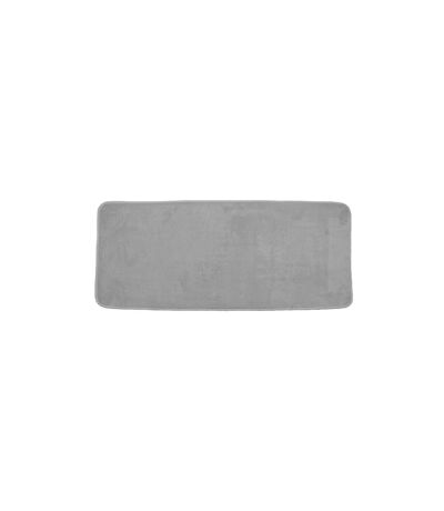 Tapis de Bain Microfibre Vitamine 50x120cm Gris Clair