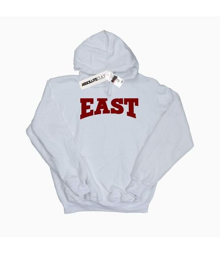 Disney Chandail à capuchon High School Musical The Musical East High pour femmes/femmes (Blanc) - UTBI9204