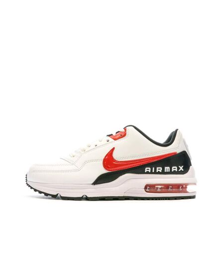 Baskets blanc/noir/rouge homme nike air max 3