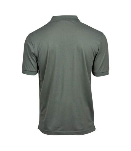 Tee Jays Mens Luxury Stretch Pique Polo Shirt (Leaf Green) - UTPC4085