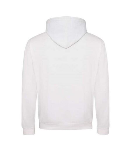 Sweat À Capuche Varsity Adulte Blanc Bleu Marine Français Awdis