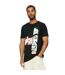 T-shirt Homme En Colère Noir Hulk-1
