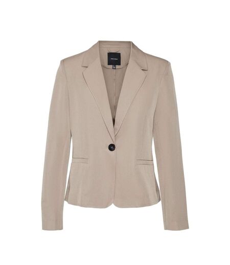 Blazer beige femme vero moda raya fitted