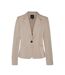 Blazer beige femme vero moda raya fitted-1
