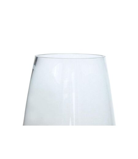 Vase Design en Verre Saigon 48cm Transparent