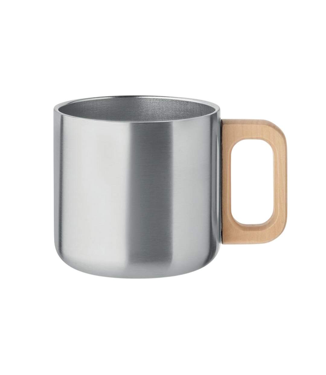 Mug acero taille unique argent mat MidOcean-1