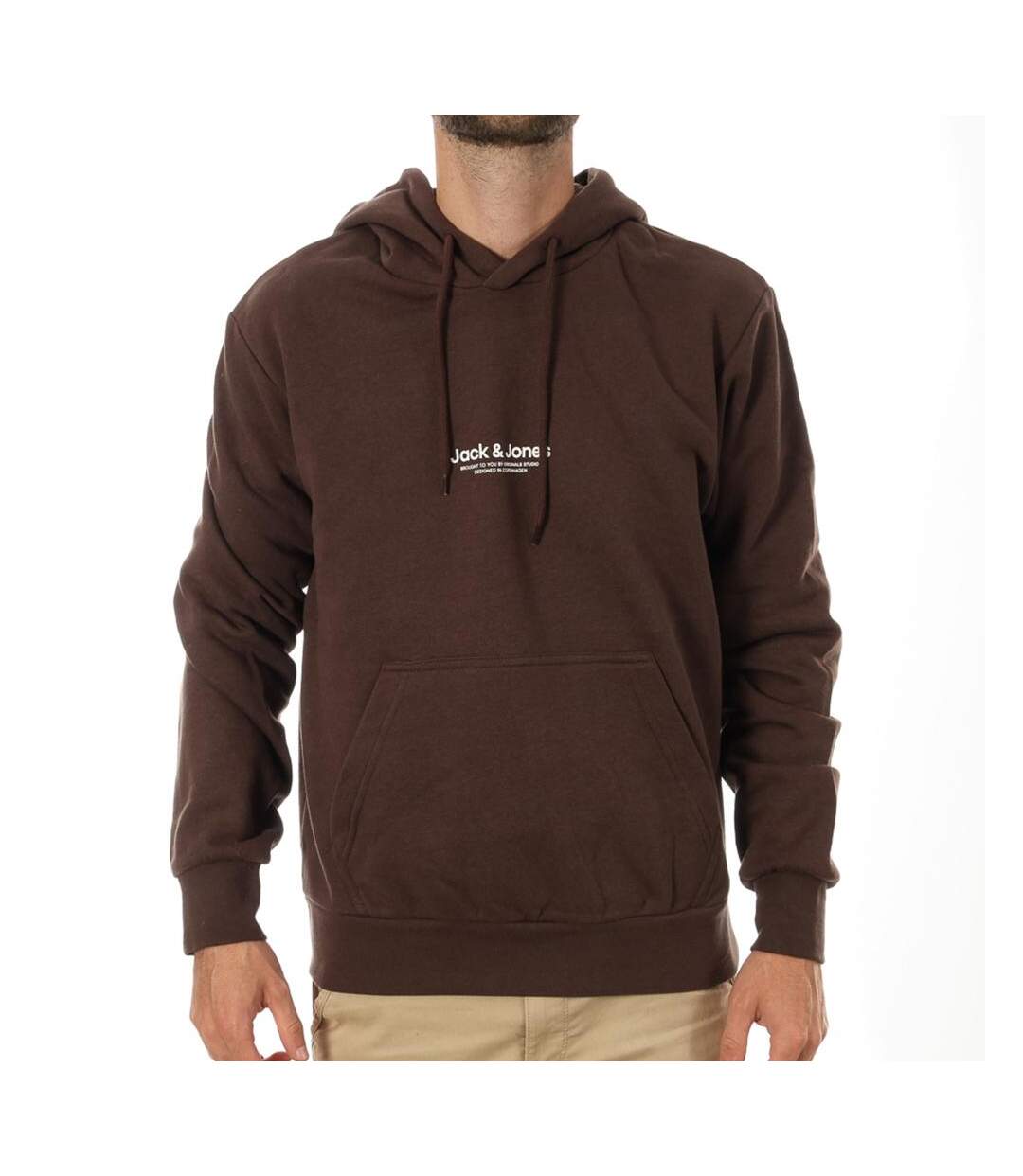 Sweat Marron Homme Jack & Jones Bro - XL