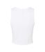 Débardeur Femme Blanc Uni Bella + Canvas-2