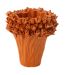 Vase Déco en Grès Ambrosia 29cm Orange-1