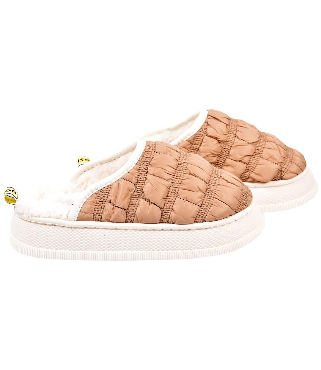 PANTOUFLE Femme Chausson COCOONING MD8587 CAMEL-2