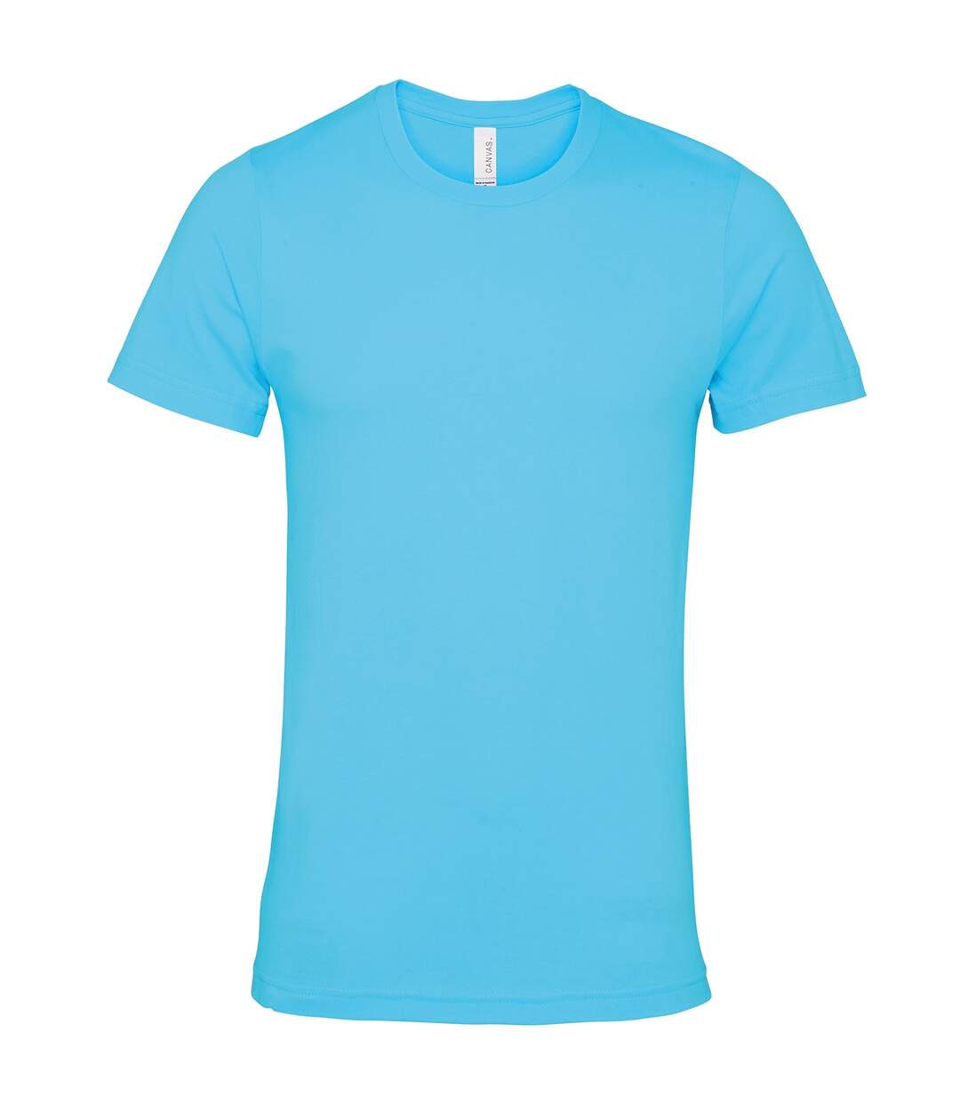 T-shirt adulte turquoise vif Bella + Canvas-1