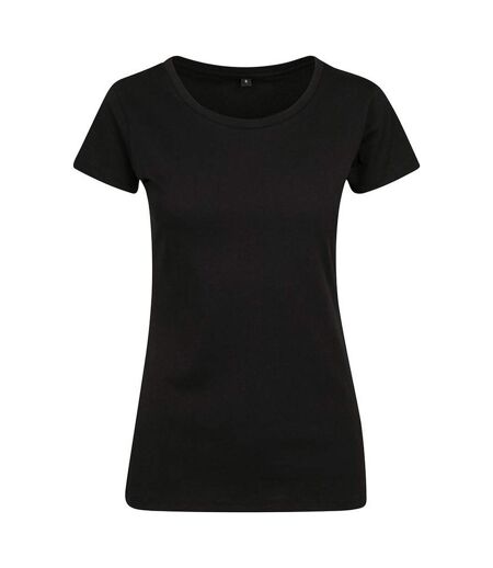 Build Your Brand Womens/Ladies Jersey T-Shirt (Black)