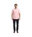 Chemise Manches Courtes Motif/style Logo Classic Homme Délavé Rose Gant-1