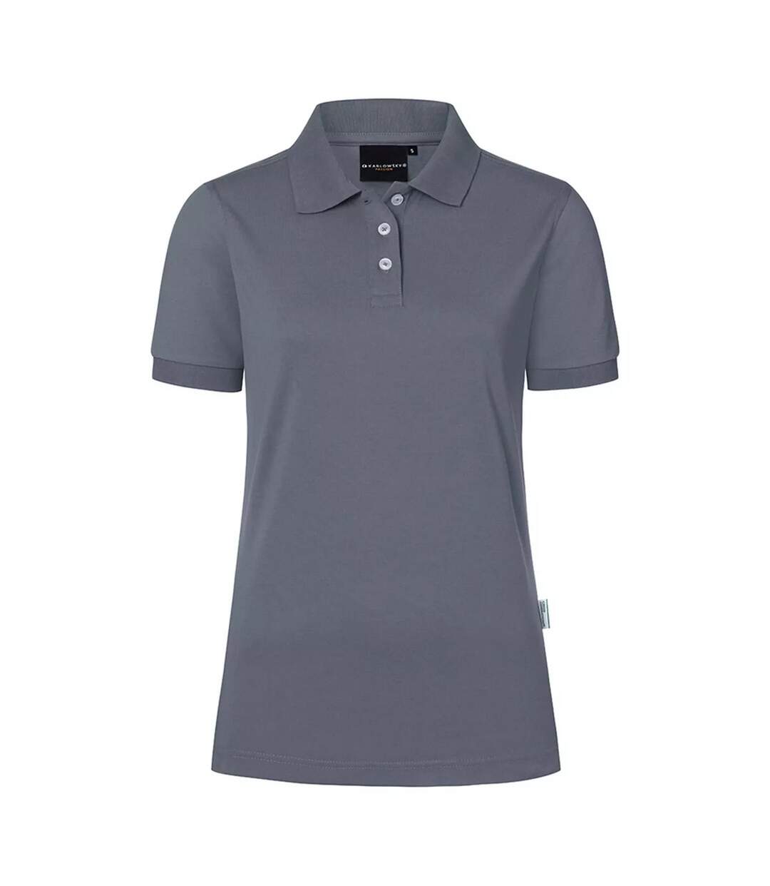 Polo Modern-flair Femme Anthracite Karlowsky-1